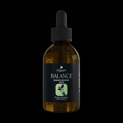 Frasco ámbar con gotero del sérum BALANCE de 2Square Professional